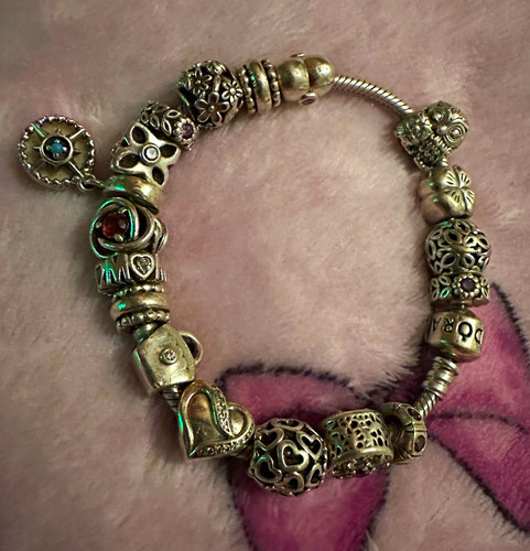 Pandora silver snake chain - silver,