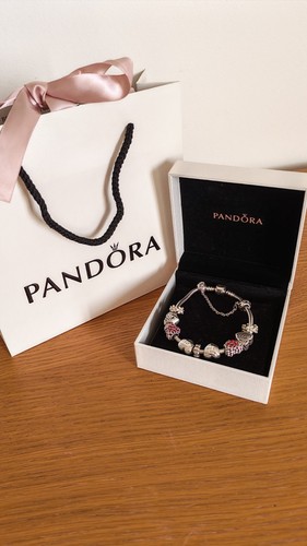 Genuine pandora bracelet 19cm - bracelet,
