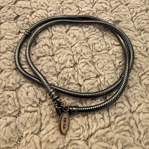 Oxidized sterling silver - oxidized,