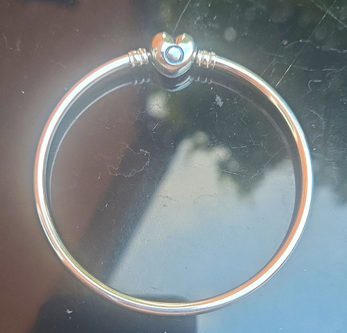 Pandora silver round charm - pandora,