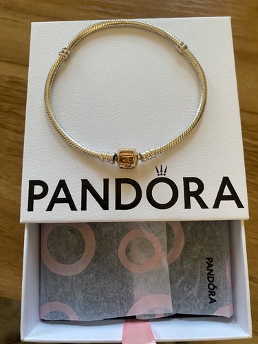 Pandora bracelet with - with, 14k