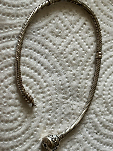 Pandora silver snake chain - silver,