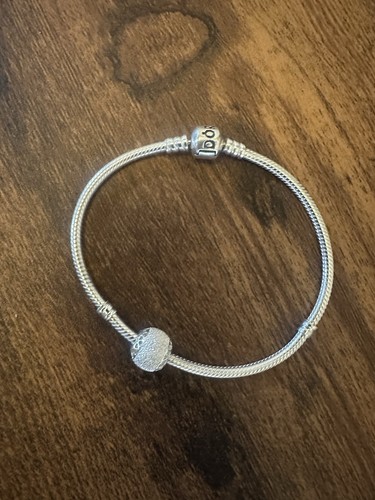 Pandora silver charm bracelet - pandora,