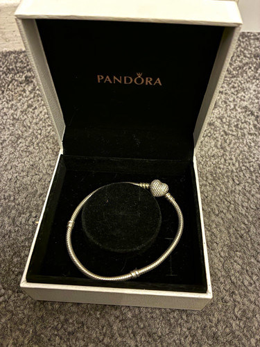 Pandora silver snake chain - silver,