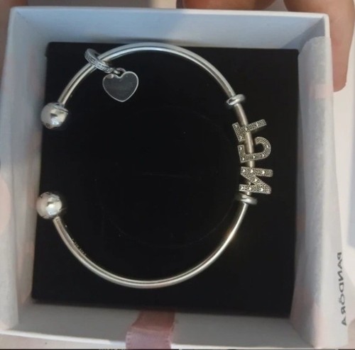 Pandora open bangle - pandora, bangle,