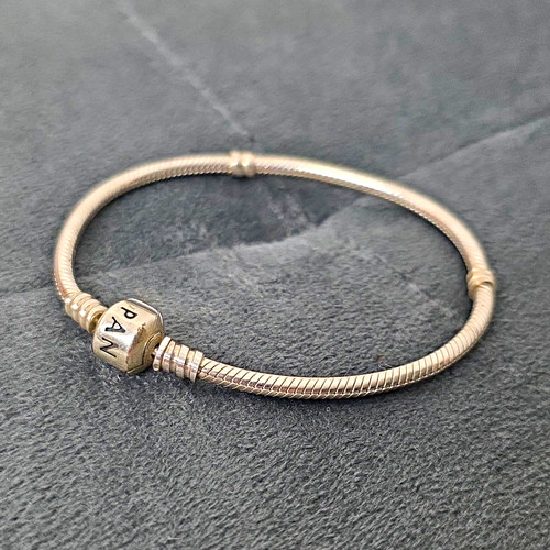Pandora signed silver snake - pandora,