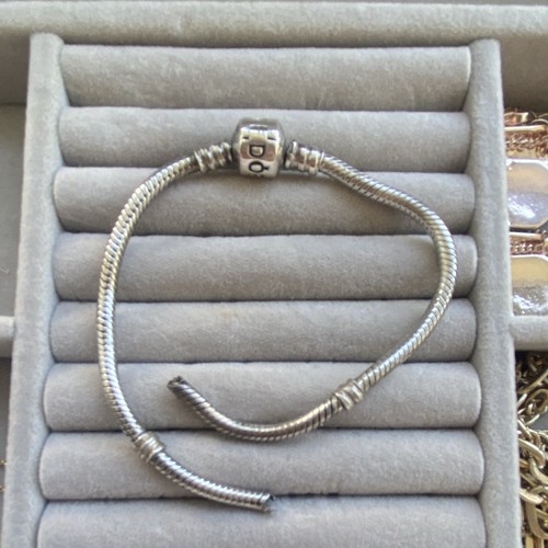 Pandora broken silver snake - broken,