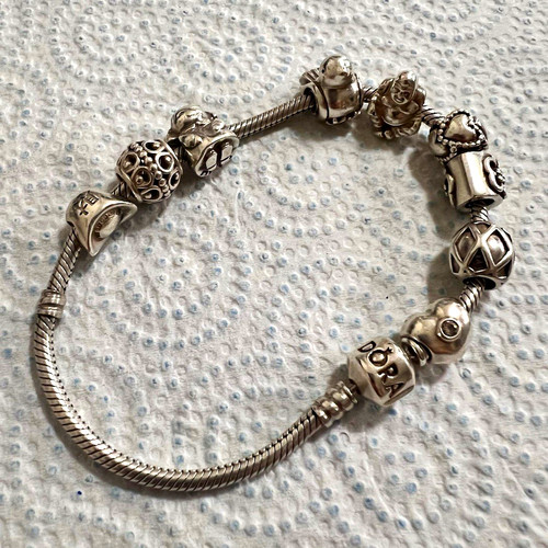 Pandora bracelet barrel clasp - pandora,