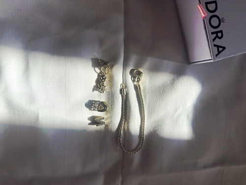 Pandora silver snake chain - pandora,