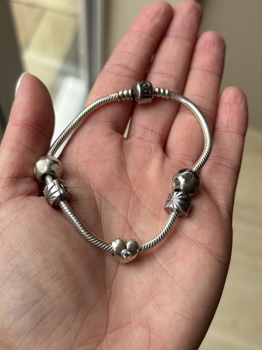 Pandora bracelet and charm - pandora,