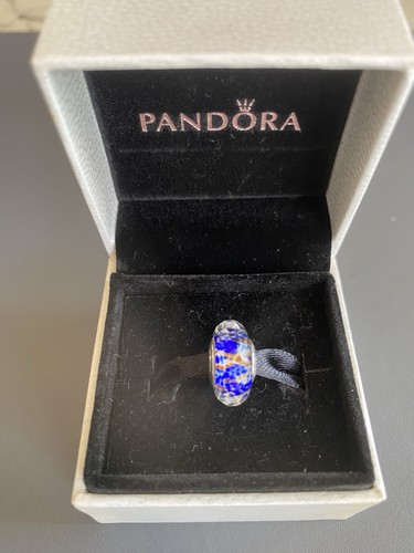 Pandora genuine blue clear - pandora, blue/clear