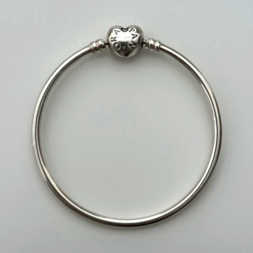 Pandora signed silver heart - pandora,