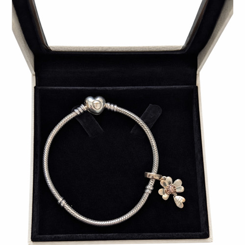 Pandora moments heart clasp - pandora,