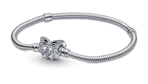 Pandora butterfly clasp - clasp, snake