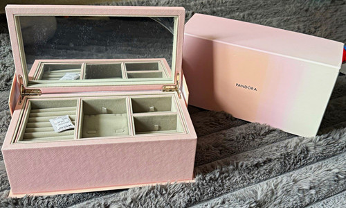 Pandora pink faux leather - pink,