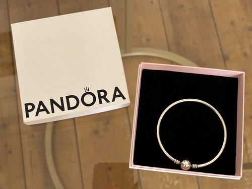 Pandora sterling silver bangle - sterling,