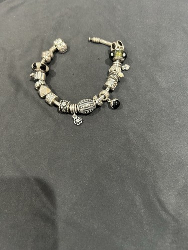 Genuine pandora charm bracelet - genuine,