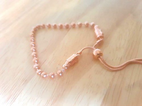 Rose gold tone - tone, pandora