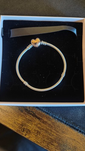 Pandora moments heart - moments, clasp