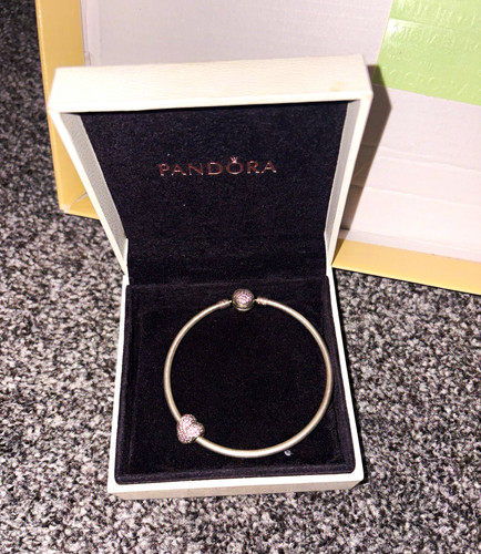 Pandora silver bangle - bangle, bracelet
