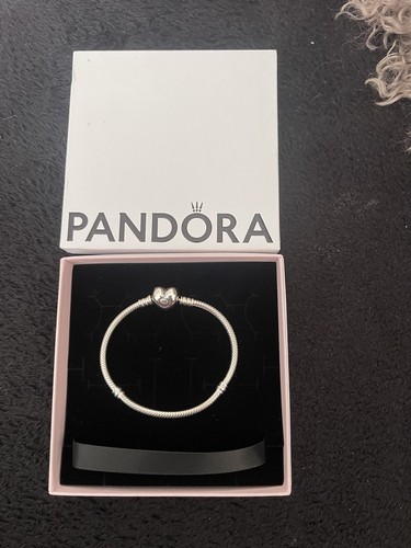 Genuine pandora charm bracelet - genuine,
