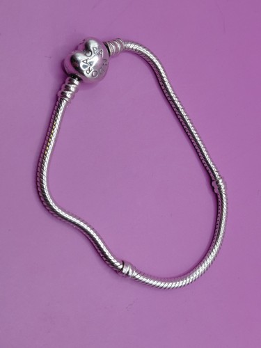 Pandora preloved silver heart - preloved,