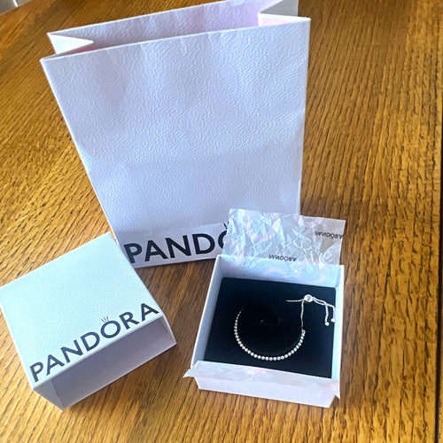 Pandora silver adjustable bolo - pandora,