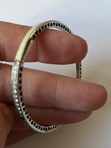 Pandora silver 925 bangle - pandora,