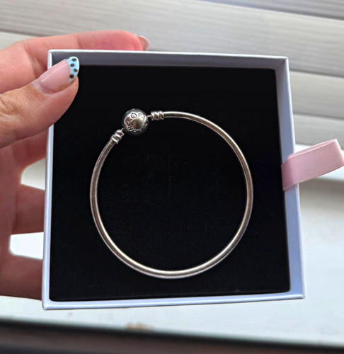 Pandora silver hinged - pandora, bangle