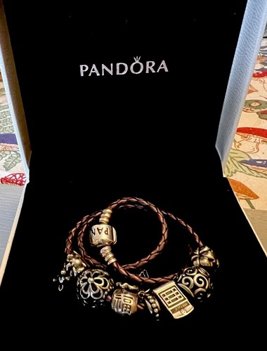 Pandora double wrap leather - pandora,