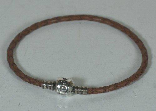 Pandora brown leather bracelet - brown,