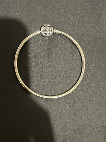 Silver tone bangle - bangle, bracelet