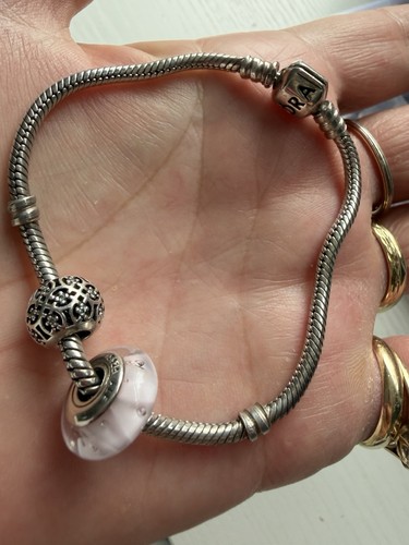 Pandora sterling silver snake - sterling,