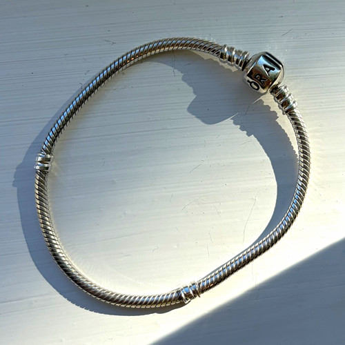 Pandora silver snake chain - silver,