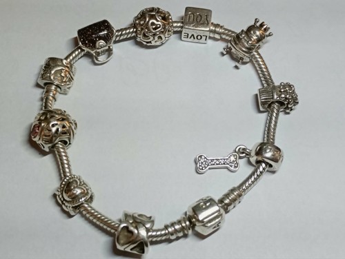 Pandora bracelet with charms - with,