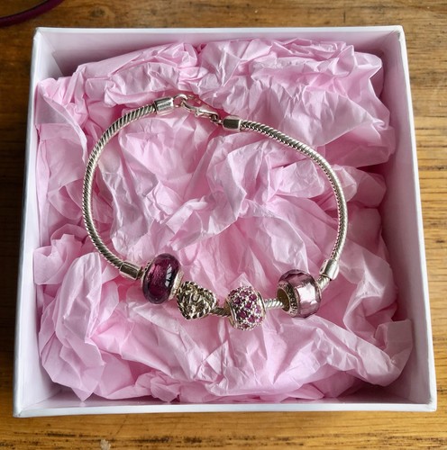 Pandora bracelet with - pandora, four