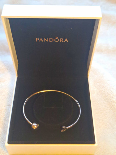 Pandora silver open - pandora, bangle