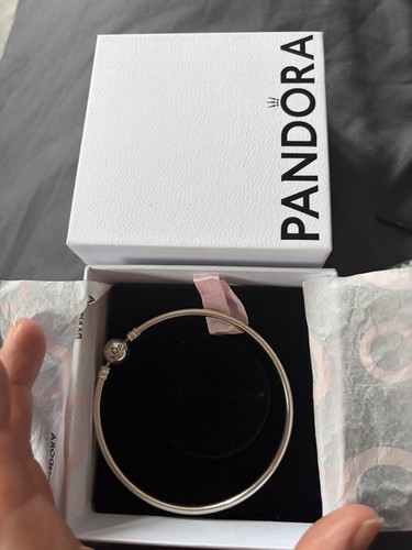 Pandora silver logo ball clasp - ball,