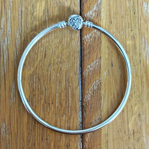 Pandora heart love bangle - heart,