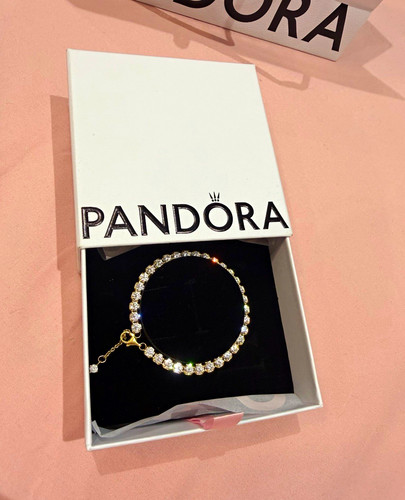 Pandora gold tennis chain - pandora,