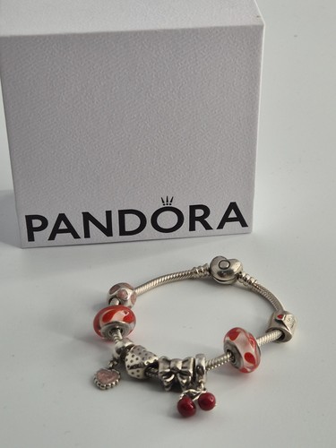 Genuine pandora bracelet with - bracelet,