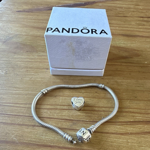 Pandora silver snake - pandora, chain