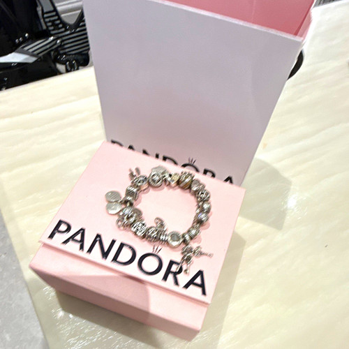 Pandora silver snake - snake, chain