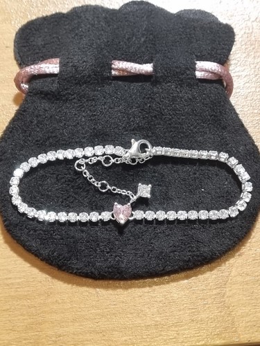 Pandora sparkling pink heart - pink,