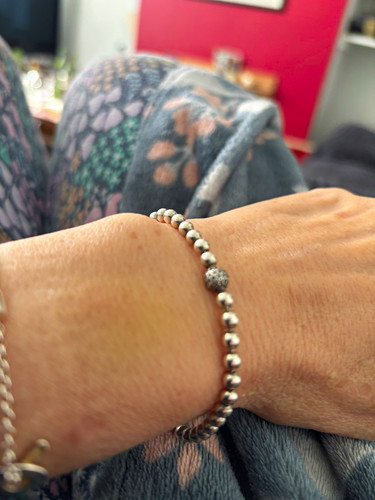 Pandora silver beaded - silver,