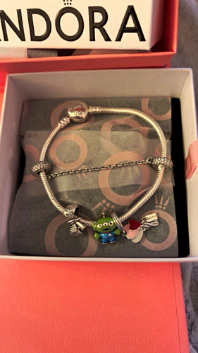 Pandora silver snake - pandora,