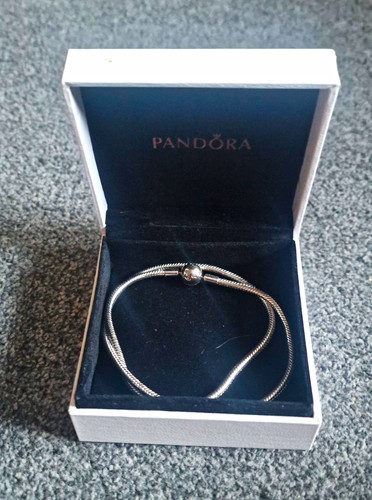 Pandora silver snake - pandora,